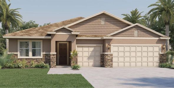 New construction Single-Family house 2422 Greenwood Oak Drive, Apopka, FL 32703 Camden- photo 0