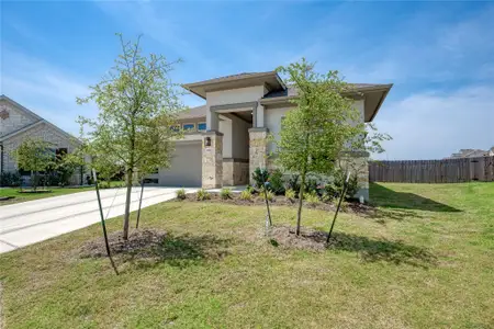 New construction Single-Family house 20821 Schuster St, Manor, TX 78653 plan Premier Series - Mahogany - image