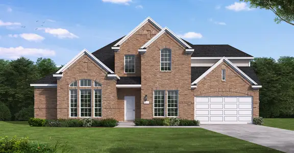 New construction Single-Family house 1612 Jolie Rose Bnd, Leander, TX 78641 plan Weston - Single Family Homes - image