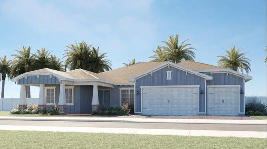 New construction Single-Family house 594 Hookline Cir, Loxahatchee, FL 33470 plan Flora - image