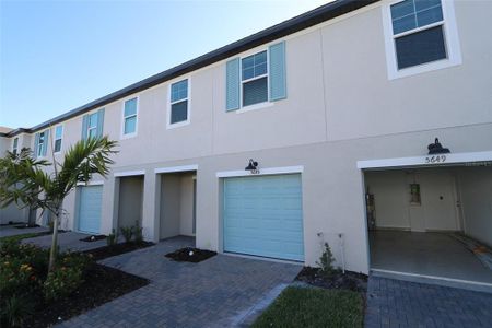 New construction Townhouse house 5645 Tripoli Drive, Palmetto, FL 34221 Alexander - Townhomes- photo 0