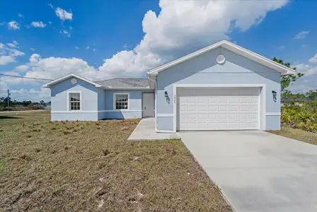 New construction Single-Family house 1927 Richmond Ave N, Lehigh Acres, FL 33972 - image