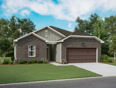 New construction Single-Family house 21559 Rolling Streams Drive, New Caney, TX 77357 Luna- photo 0