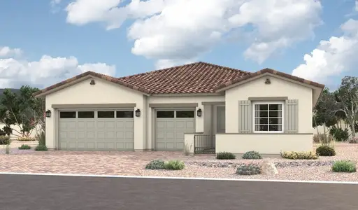 New construction Single-Family house 16933 W Ardmore Rd, Goodyear, AZ 85338 plan Powell - image