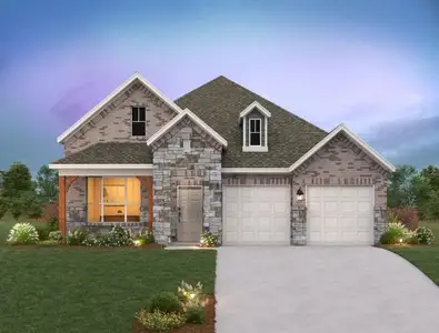 New construction Single-Family house 9813 Serene Bliss Ln, Buda, TX 78610 plan Medina II - image