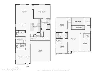 New construction Single-Family house 2511 Yuma Hills Cir, Crosby, TX 77532 plan The Somerville (3L16) - image