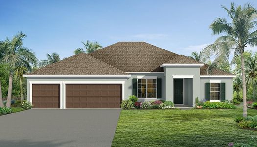 Traditional Elevation | Briella | New Homes in Florida | Landsea Homes