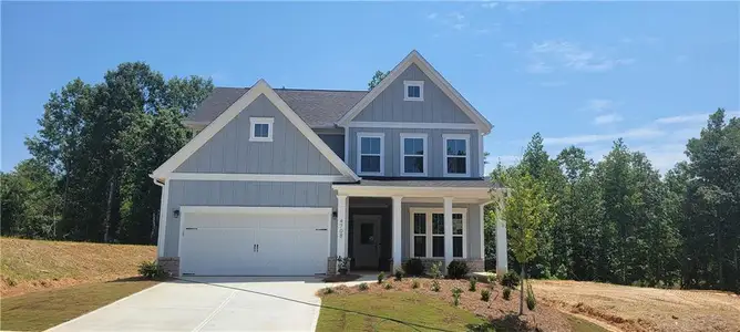 New construction Single-Family house 4708 Wilderness Trl, Flowery Branch, GA 30542 Newberry- photo 0