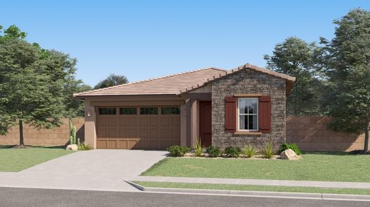 New construction Single-Family house 2899 E Frontiersman Ln, San Tan Valley, AZ 85140 Ironwood Plan 3518- photo 0