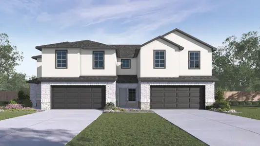 New construction Townhouse house 15109-A Afleet Alex St, Manor, TX 78653 - image