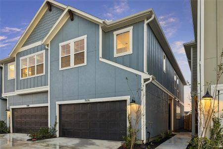 New construction Townhouse house 1516 Colonial Gorge Dr, Katy, TX 77493 - image