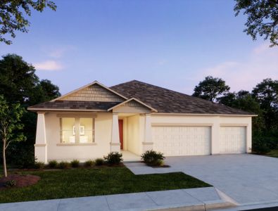 New construction Single-Family house 130 Ryberry Dr, Palm Coast, FL 32164 The Naples- photo 1 1