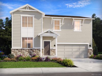 New construction Single-Family house 1722 Timber Ridge Parkway, Severance, CO 80550 The Chatfield- photo 0