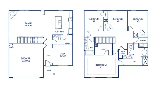 New construction Single-Family house 159 White Spruce Wy, Newnan, GA 30265 plan Galen - image