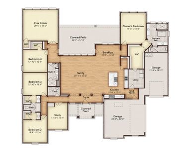 New construction Single-Family house 6704 Bassett Ln, Mesquite, TX 75126 plan Sperry - image 3