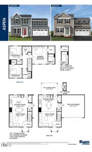 New construction Single-Family house 1537 Ivy Meadow Ln, Zebulon, NC 27597 Aspen- photo 0
