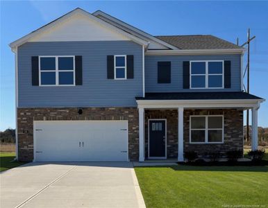 New construction Single-Family house 274 Hartfield Ave, Raeford, NC 28376 plan HAYDEN - image