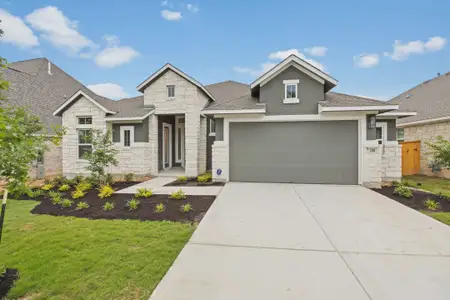 New construction Single-Family house 100 Ridgewell Lp, Georgetown, TX 78633 plan Bryson - image