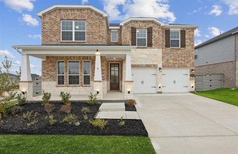 New construction Single-Family house 8616 Red Oak Dr, Justin, TX 76247 plan Albany - image