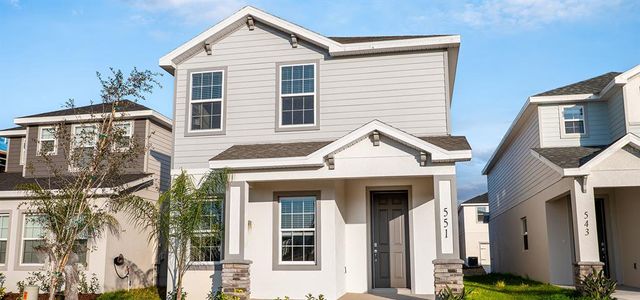 New construction Single-Family house 551 Windy Willow Wy, St. Cloud, FL 34771 plan Capri - image