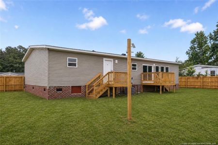 New construction Manufactured Home house 7336 Hypony Trl, Parkton, NC 28371 - image
