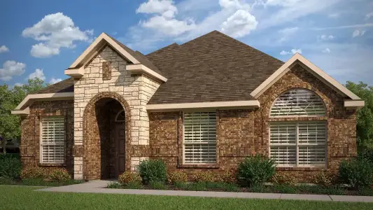 New construction Single-Family house 2812 Hay Ln, Midlothian, TX 76065 plan Concept 2086 - image