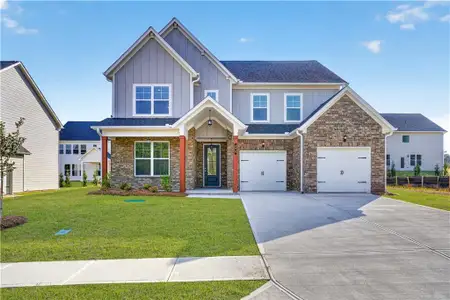 New construction Single-Family house 409 Bass Circle-, Villa Rica, GA 30180 - image
