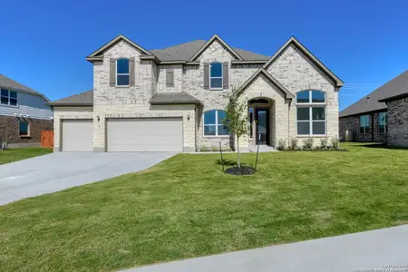 New construction Single-Family house 178 Katie Ct, Castroville, TX 78253 plan Barnett - image