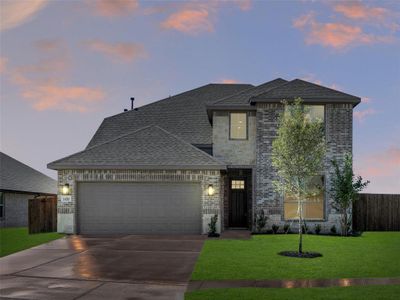 New construction Single-Family house 1432 Fox Glen Trail, Crowley, TX 76036 Concept 2492- photo 0