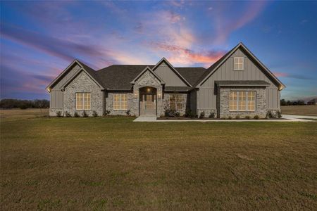 New construction Single-Family house 4182 County Rd 3216, Lone Oak, TX 75453 - image