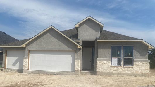 New construction Single-Family house 1615 Dunvegan Park, Bulverde, TX 78163 plan Robertson - image