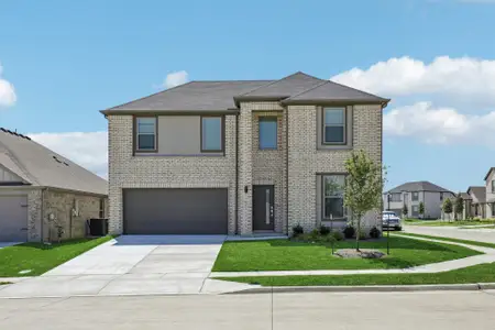 New construction Single-Family house 900 Mossy Oak Dr, Alvarado, TX 76009 plan Holden - image
