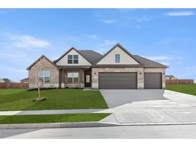 New construction Single-Family house 219 Saddletree Dr, Nevada, TX 75173 plan The Rockford D - image