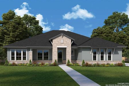 New construction Single-Family house 1124 Portnall Pl, Bulverde, TX 78163 - image