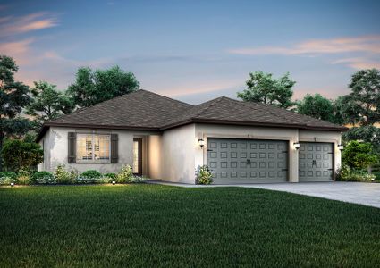 New construction Single-Family house 1173 SE Port Saint Lucie Blvd, Port St. Lucie, FL 34952 plan Jensen - image