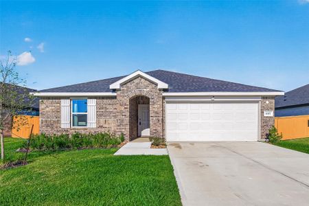 New construction Single-Family house 6107 Mocha Palms Dr, Katy, TX 77493 plan Justin - image