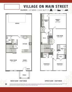 You'll find great style, storage and space for the entire family in our new Calhoun floor plan!