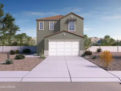 New construction Single-Family house 11874 W Burnside Trl, Peoria, AZ 85383 - image