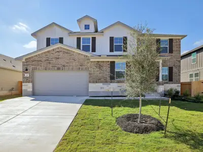New construction Single-Family house 541 Banff Dr, Kyle, TX 78640 plan The Frontier - image