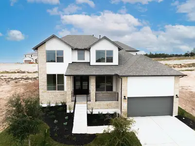 New construction Single-Family house 17625 Chamoix Dr, Austin, TX 78669 plan Brenham - image