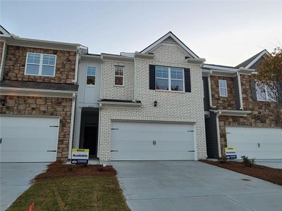 New construction Townhouse house 2133 Blue Monarch Dr, Buford, GA 30519 - image