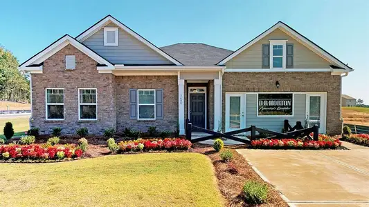 New construction Single-Family house 1278 Hollingsworth Wy, Dacula, GA 30019 Avion- photo 0