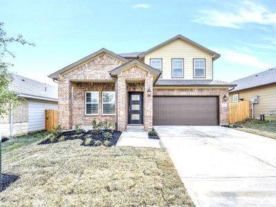 New construction Single-Family house 319 Harbor Forest Lane, Conroe, TX 77316 The Reynolds (890)- photo 0