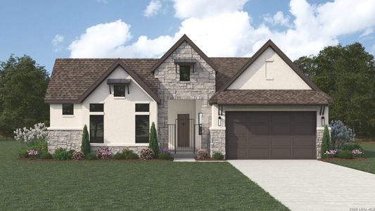 New construction Single-Family house 1013 Blue Jay Wy, Kerrville, TX 78028 plan Rochelle - image