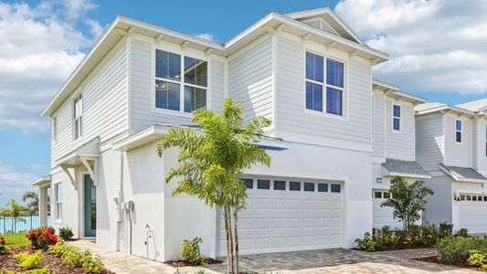 New construction Townhouse house 11136 Tidepool Ct, San Antonio, FL 33576 plan Bimini - image