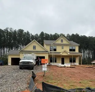 New construction Single-Family house 348 Weslyn Dr, Social Circle, GA 30025 plan (GA) Brooks A.1 3 Front Entry - image