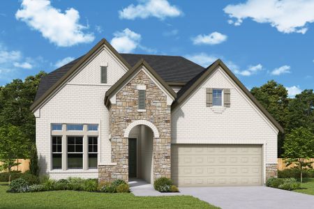 New construction Single-Family house 9968 Aurora Hills St, Boerne, TX 78006 plan The Lavender - image