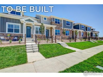 New construction Townhouse house 5131 River Roads Dr, Timnath, CO 80547 - photo 0