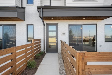 New construction Townhouse house 4634 White Buffalo Trl (Re), Oak Point, TX 75068 plan Birch - image