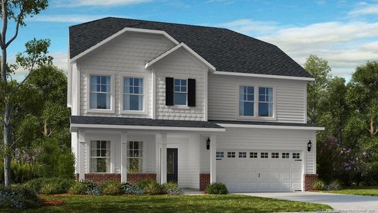 New construction Single-Family house 539 Claftin St, Sanford, NC 27330 Hamilton- photo 0